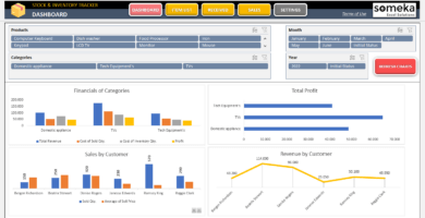 Stock And Inventory Tracker Excel Template