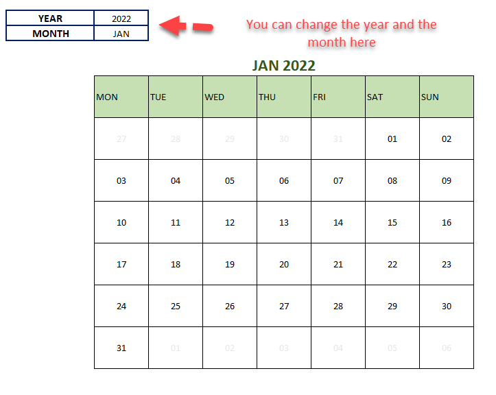 How-to-Create-A-Calendar-In-Excel-Someka-SS11