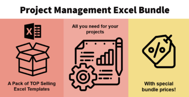 Project Management Excel Templates Bundle