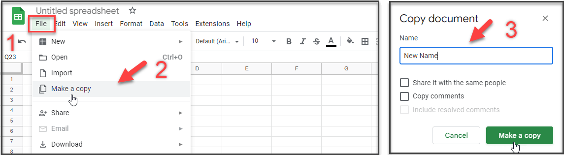 make-copy-google-sheets