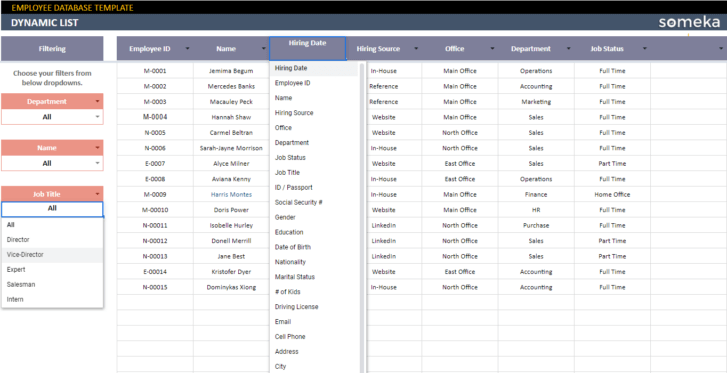 Employee-Database-Someka-Google-Sheets-Template-SS9