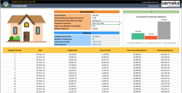 Mortgage-Calculator-Someka-Excel-Template-SS6