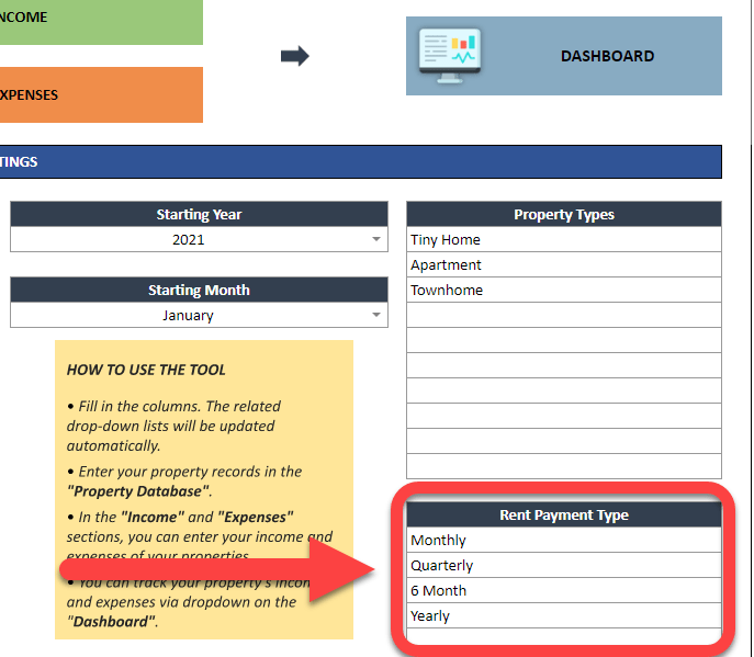 Payment Types