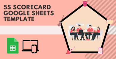 5S Audit Scorecard Google Sheets Template