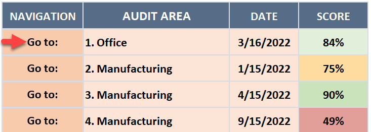 Go To Audit Form