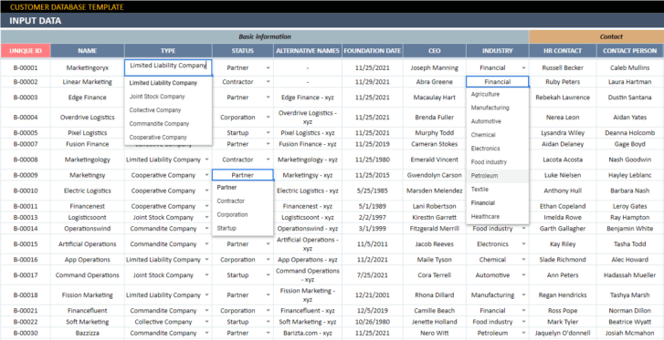 Customer-Database-Someka-Google-Sheets-Template-SS8