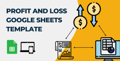 Profit And Loss Statement Google Sheets Template