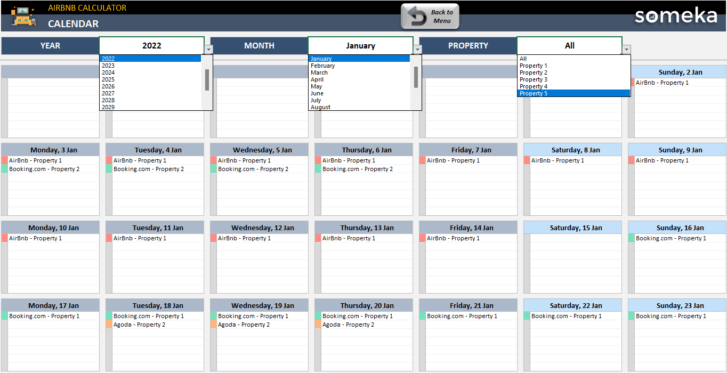 Airbnb-Calculator-Someka-Excel-Template-SS12
