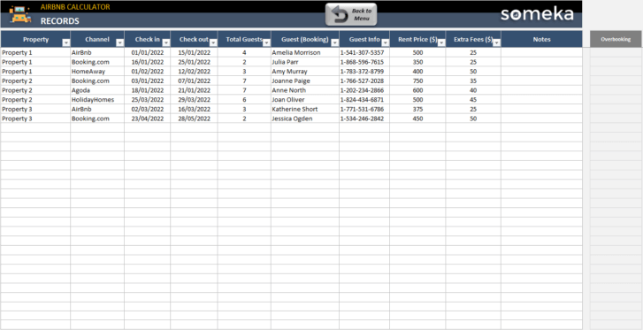 Airbnb-Calculator-Someka-Excel-Template-SS4