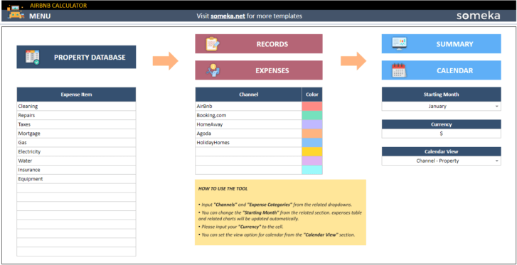 Airbnb-Calculator-Someka-Google-Sheets-Template-SS2