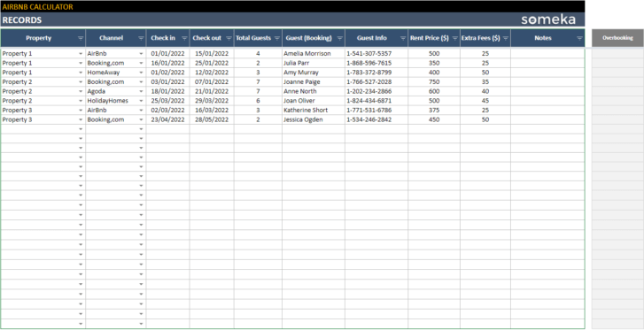 Airbnb-Calculator-Someka-Google-Sheets-Template-SS4