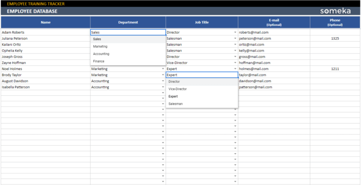 Employee-Training-Tracker-Someka-Google-Sheets-Template-SS9