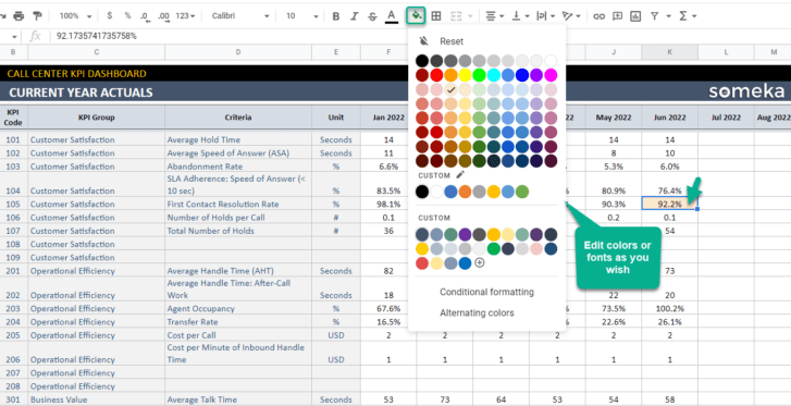 Call-Center-KPI-Dashboard-Someka-Google-Sheets-Template-SS8