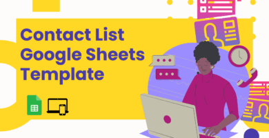 Contact List Google Sheets Template