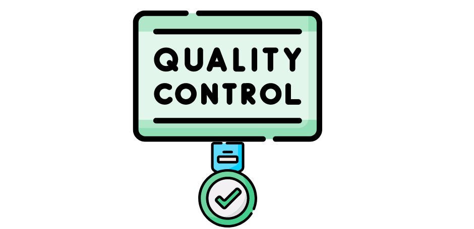 Main Picture to show how you validate each quality in company.