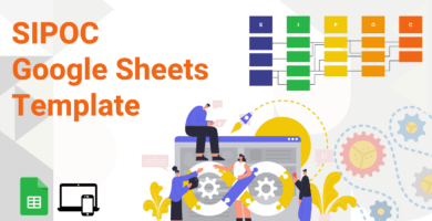 SIPOC Diyagramı Google Sheets Şablonu