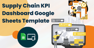 Supply Chain KPI Dashboard Google Sheets Template