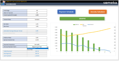 Annuity Calculator Excel Template