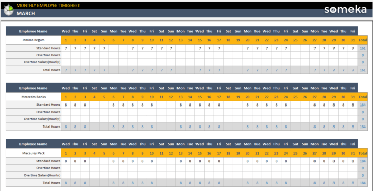 Employee-Timesheet-Calendar-Someka-Excel-Template-SS11