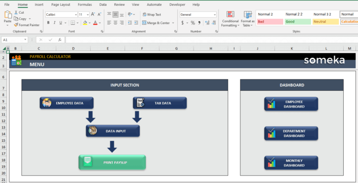 Payroll-Calculator-Someka-Excel-Template-SS2