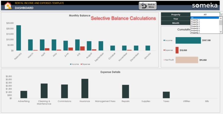 Rental-Income-Expenses-Someka-Excel-Template-SS10