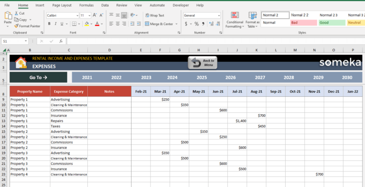 Rental-Income-Expenses-Someka-Excel-Template-SS8