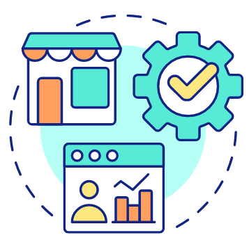 Key performance indicator template for merchandise stores