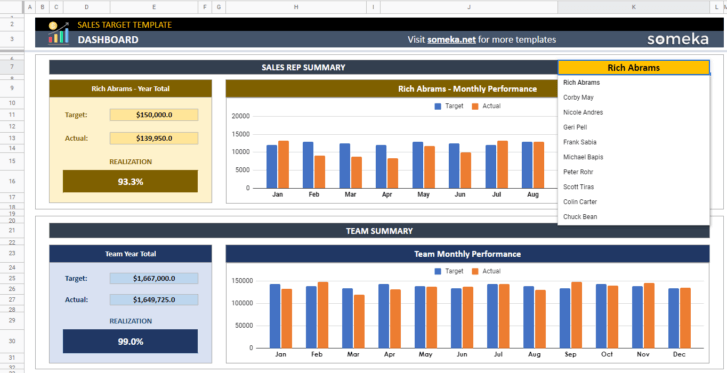 Sales-Target-Someka-Google-Sheets-Template-SS2