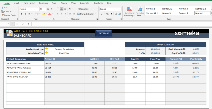 Wholesale-Price-Calculator-Someka-Excel-Template-SS2-u