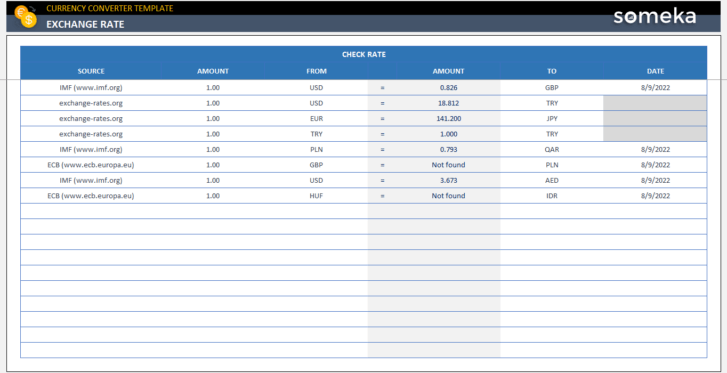 Currency-Converter-Someka-Excel-Template-SS5