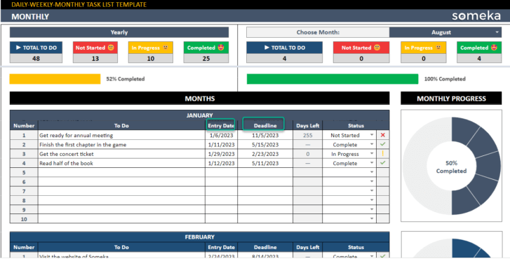 Daily-Weekly-Monthly-Task-List-Someka-Google-Sheets-Template-SS8