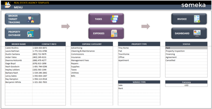 Real-Estate-Agency-Someka-Excel-Template-SS1