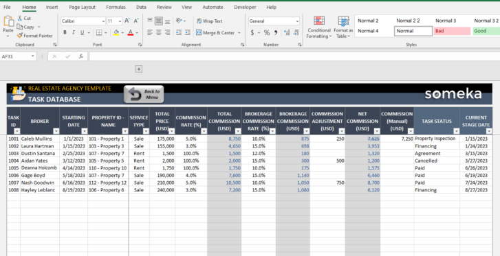 Real-Estate-Agency-Someka-Excel-Template-SS6