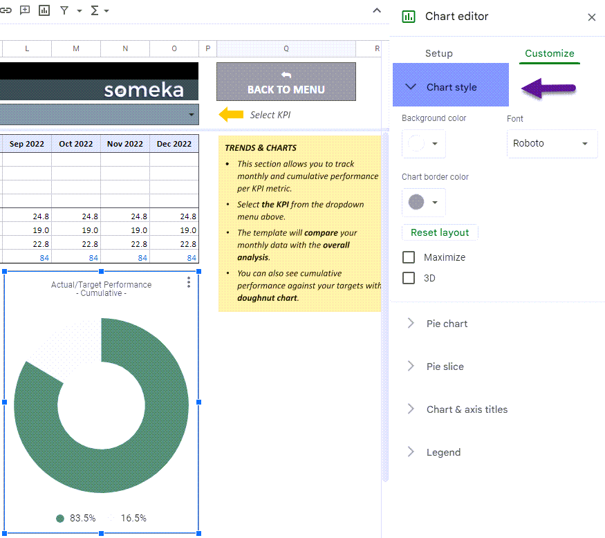 chart editor