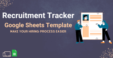 Recruitment Tracker Google Sheets Template