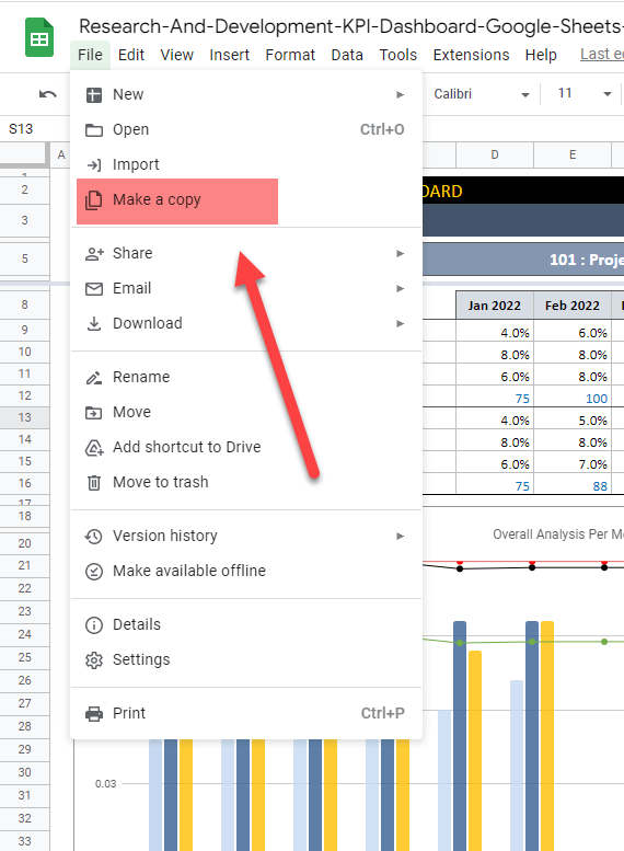 how to unlock gs version of r&d template