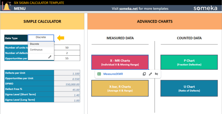 Six-Sigma-Calculator-Someka-Google-Sheets-Template-SS9u