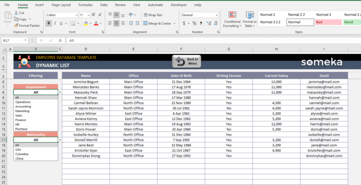 Employee-Database-Someka-Excel-Template-SS5