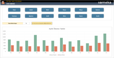 Fatura Takip Excel Şablonu