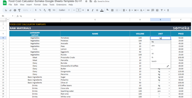 Food-Cost-Calculator-Someka-Google-Sheets-Template-SS10