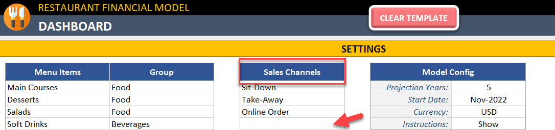 Add more sales channels to tool