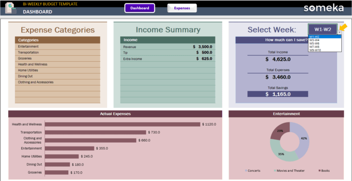 Bi-Weekly-Budget-Someka-Excel-Template-SS3