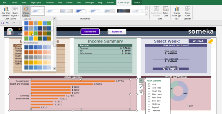 Bi-Weekly-Budget-Someka-Excel-Template-SS6