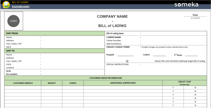 Bill-Of-Lading-Someka-Excel-Template-SS1