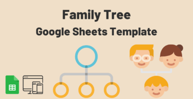 Family Tree Google Sheets Template