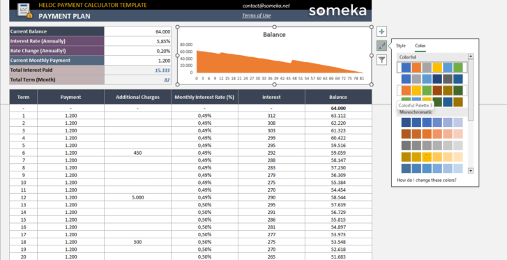 Heloc-Payment-Calculator-Someka-Excel-Template-SS4