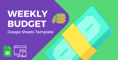 Weekly Budget Google Sheets Template