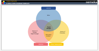 3 Circle Venn Diagram Template Someka Example Cover