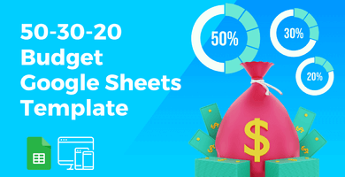 50/30/20 Budget Google Sheets Template