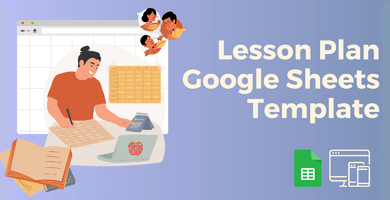 Lesson Plan Google Sheets Template